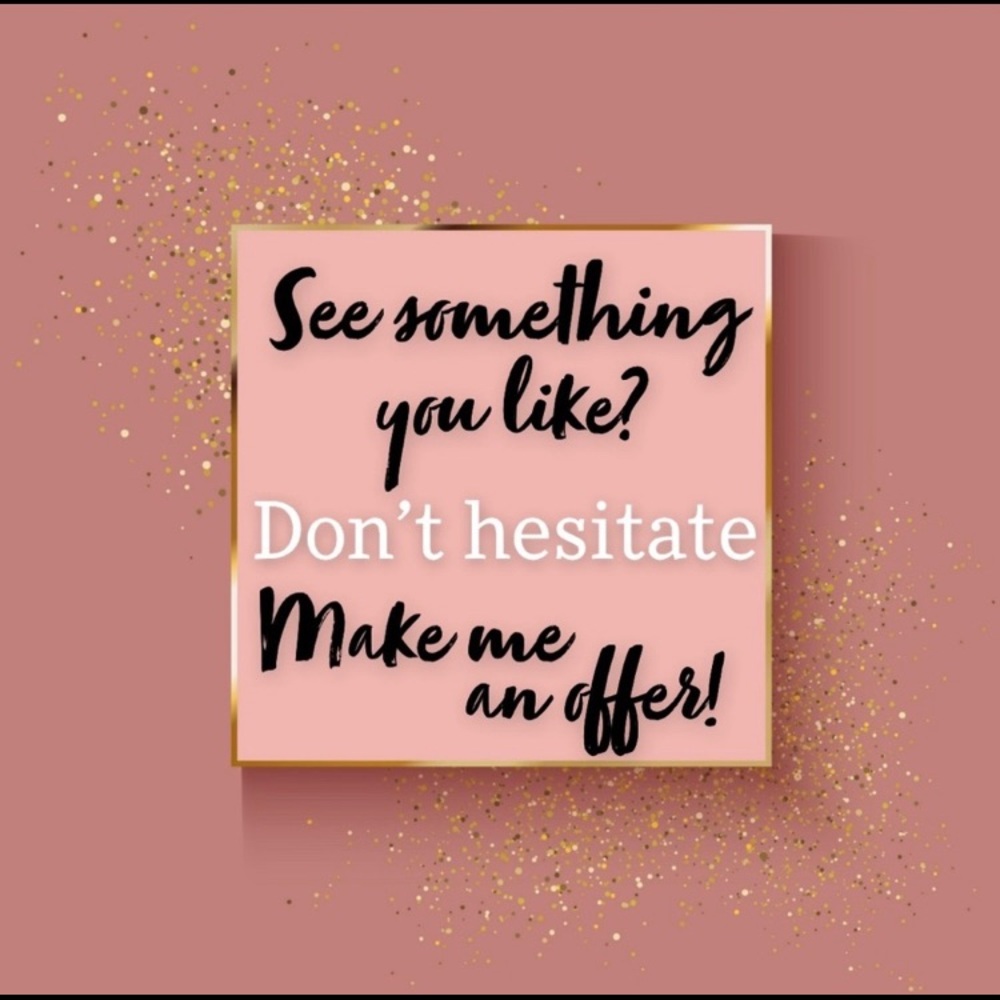 See something you like? Make me an offer 🥰